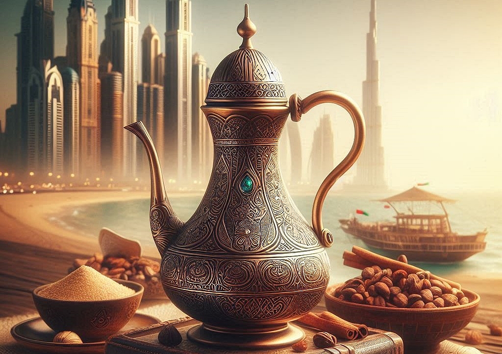 arabic coffee pot in dubai